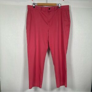 Brooks Brothers Dark Pink Garment-Dyed Stretch Chinos